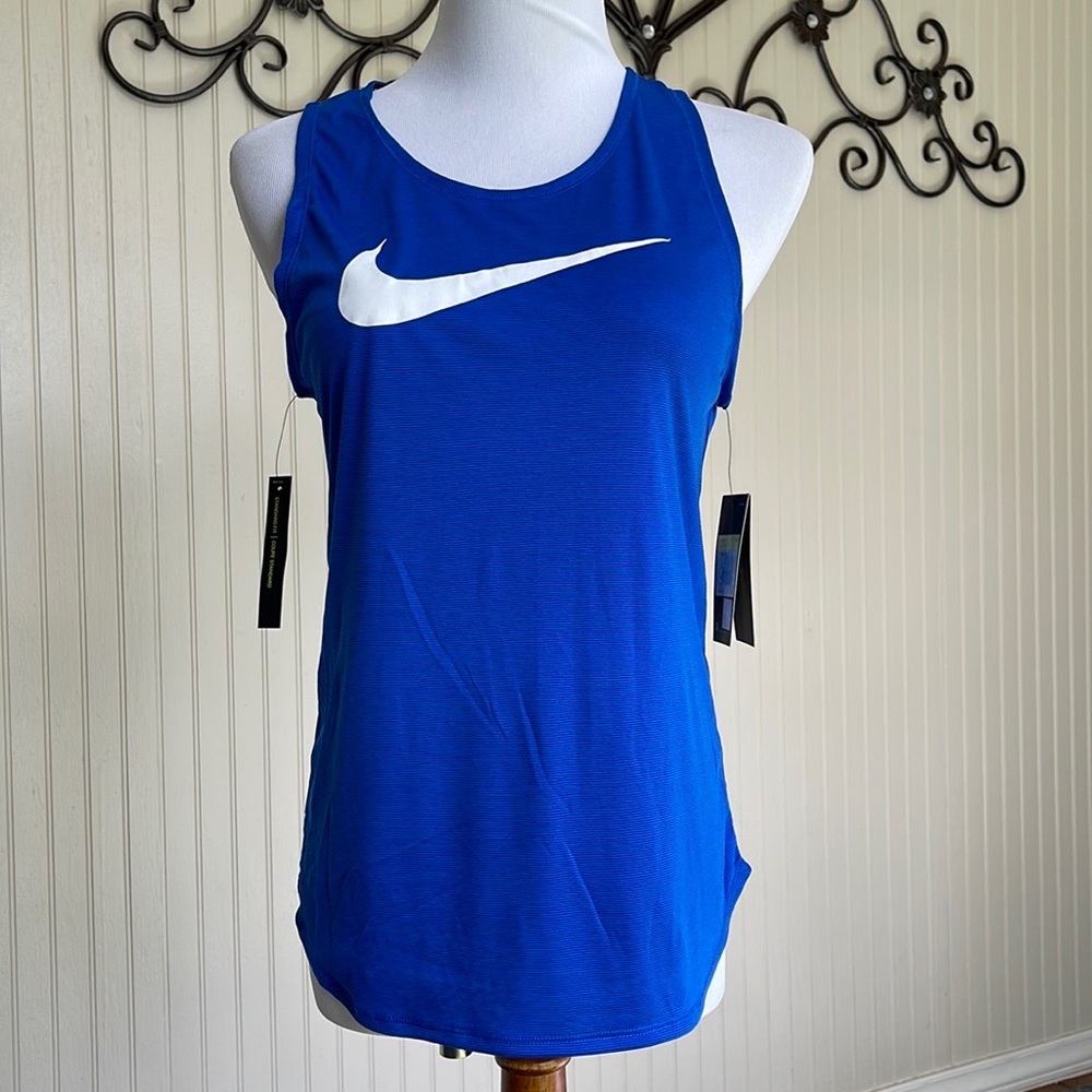 Nike Running Shirt Size X-Small Color Blue NWT
